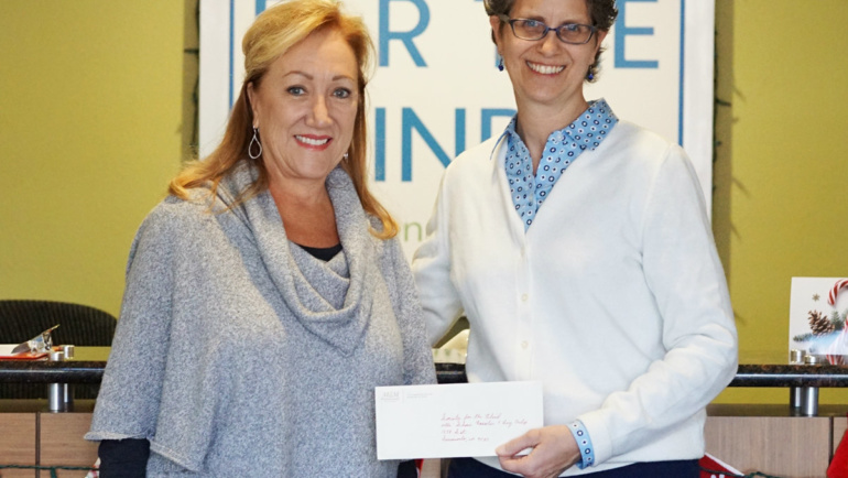 Society Receives $15,000 from M&M Whitmire Family Foundation to Help Seniors Losing Vision