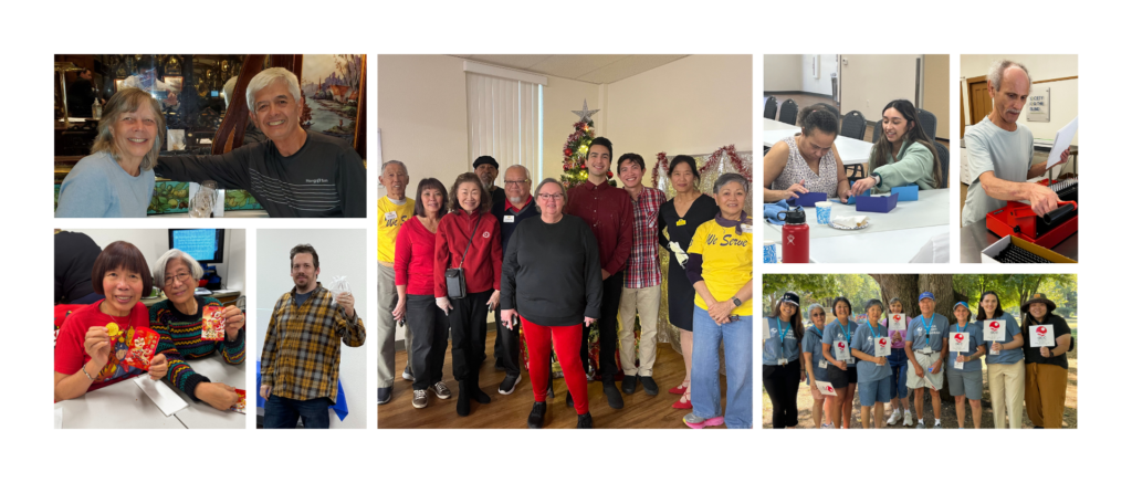 Collage of Volunteer photos